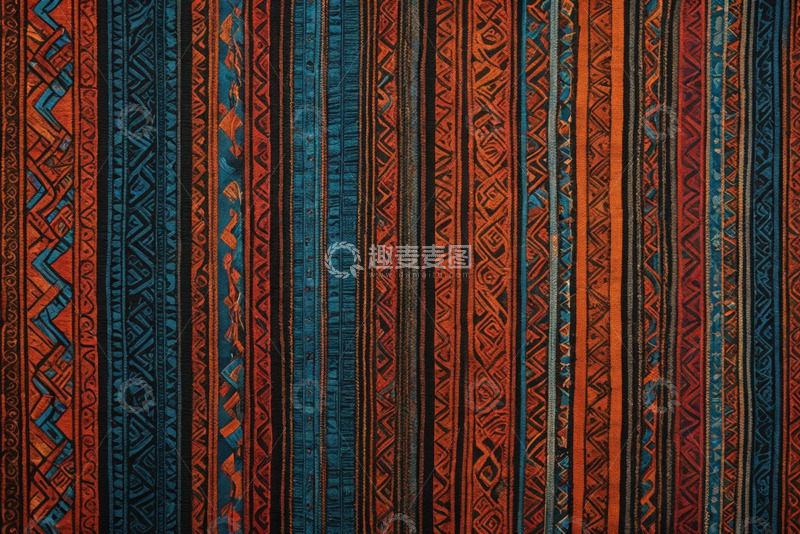 高清大图下载【趣麦麦图】民族风图案装饰布料