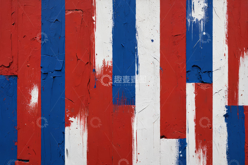高清大图下载【趣麦麦图】红蓝色油漆纹理背景