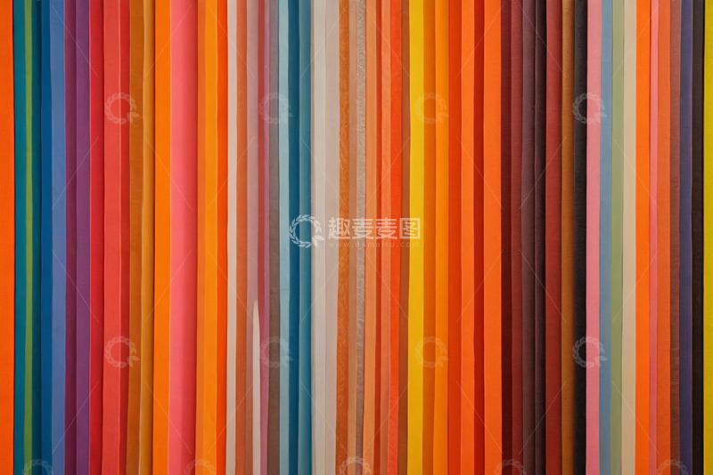 高清大图下载【趣麦麦图】多彩条纹织物背景