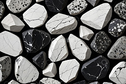 黑白石头纹理装饰素材