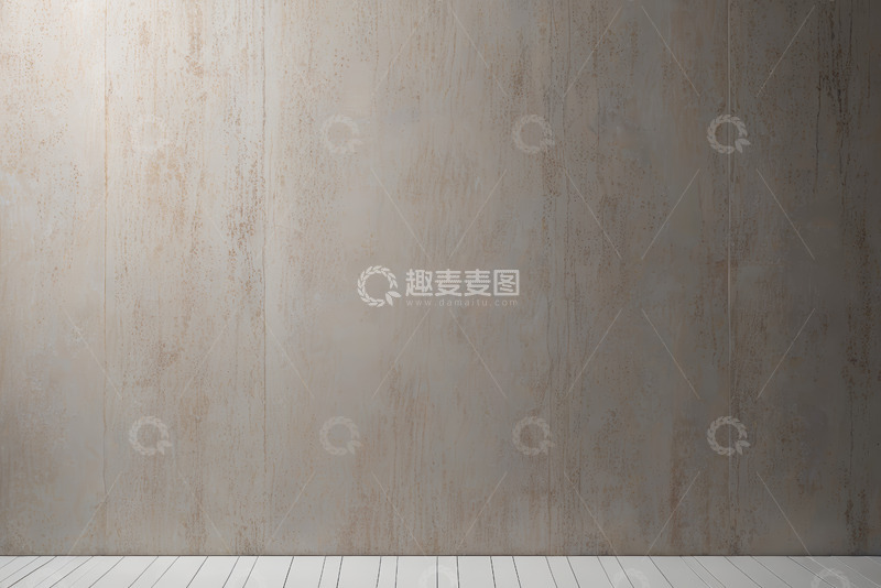高清大图下载【趣麦麦图】复古纹理墙面与木地板背景