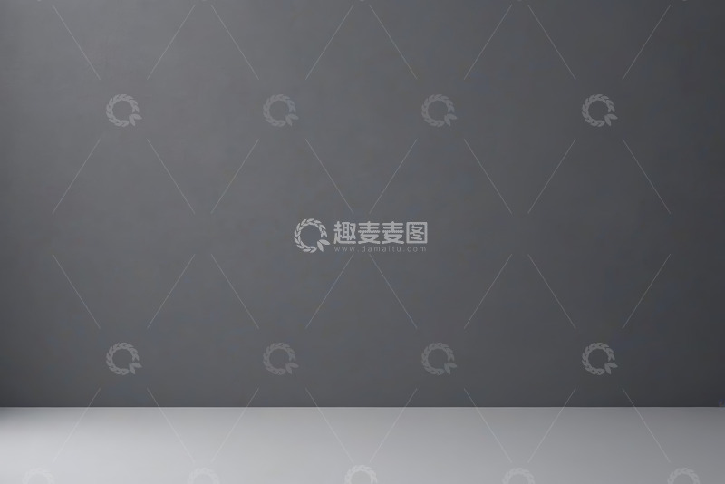 高清大图下载【趣麦麦图】灰色背景室内空景