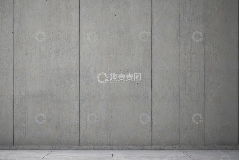 高清大图下载【趣麦麦图】灰色混凝土墙面背景素材