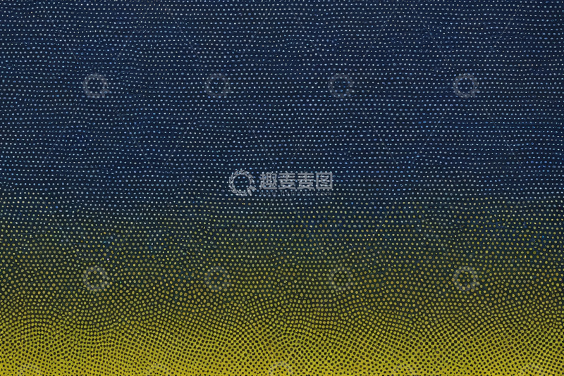 高清大图下载【趣麦麦图】蓝黄渐变点状纹理背景
