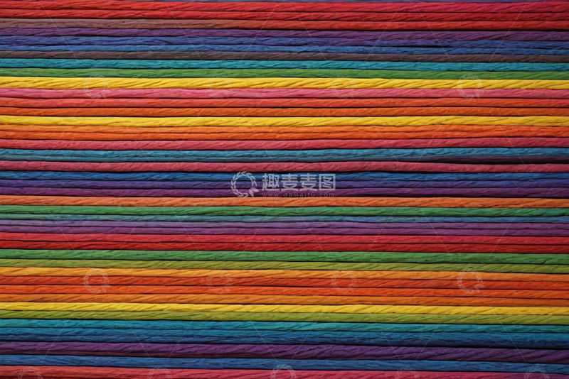 高清大图下载【趣麦麦图】彩色丝线排列素材