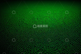 绿色粒子抽象背景