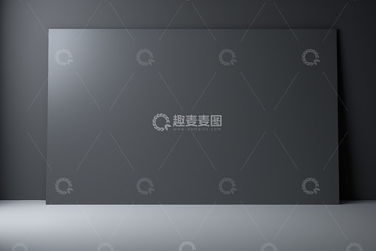 灰色背景板展示素材
