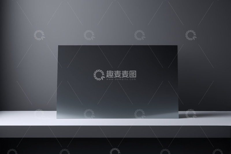 高清大图下载【趣麦麦图】简约灰色背景展示台