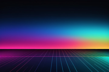 渐变色彩线条抽象背景