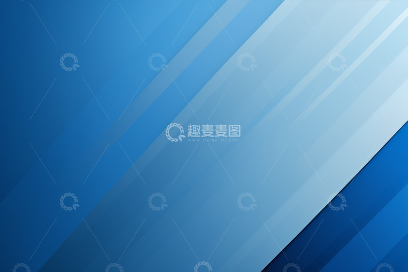 高清大图下载【趣麦麦图】蓝色渐变条纹背景
