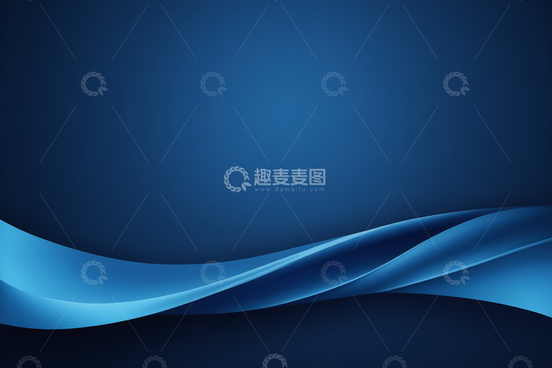 高清大图下载【趣麦麦图】蓝色抽象背景素材