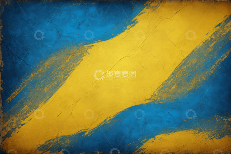 高清大图下载【趣麦麦图】蓝黄撞色纹理背景