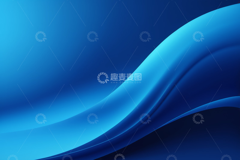 高清大图下载【趣麦麦图】蓝色抽象背景设计素材