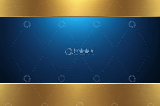 蓝金配色背景素材