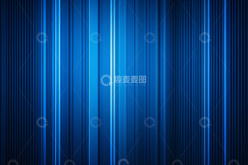 高清大图下载【趣麦麦图】蓝色条纹抽象背景素材