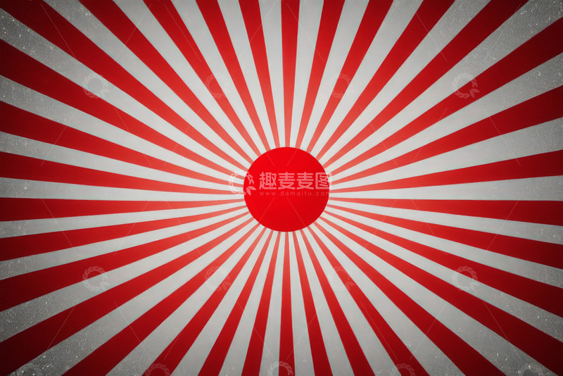 高清大图下载【趣麦麦图】红白放射状抽象背景