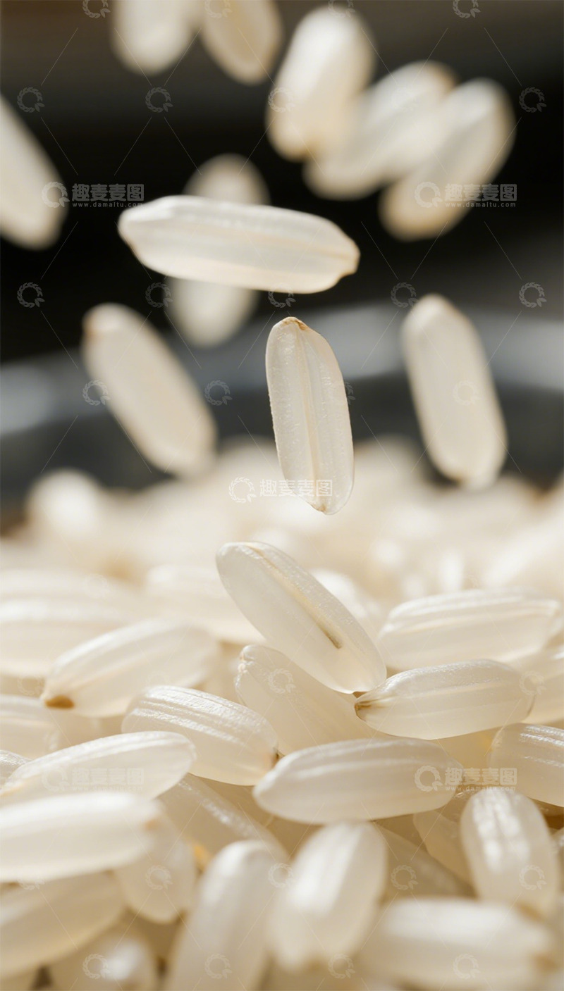 高清大图下载【趣麦麦图】大米特写摄影图