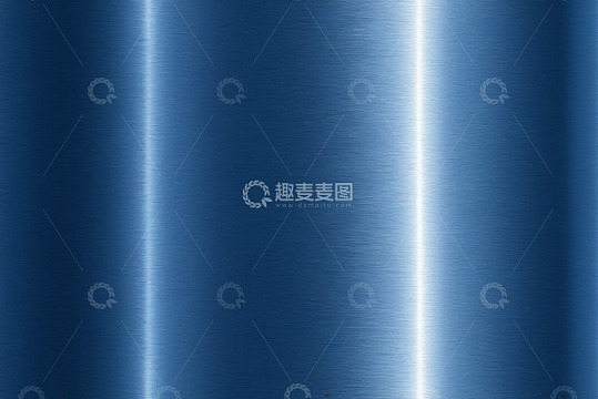 蓝色金属拉丝纹理背景
