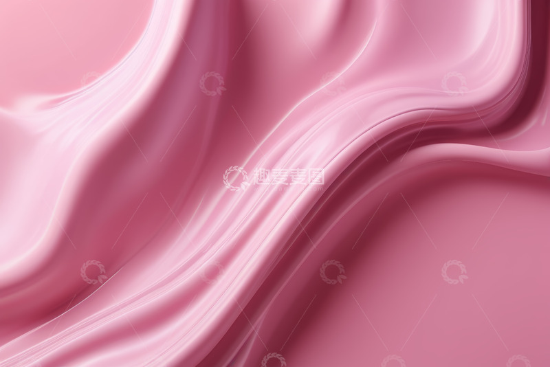 高清大图下载【趣麦麦图】粉色流动抽象背景