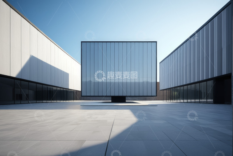 高清大图下载【趣麦麦图】现代简约风格建筑室外场景