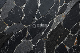 黑色石板拼接纹理