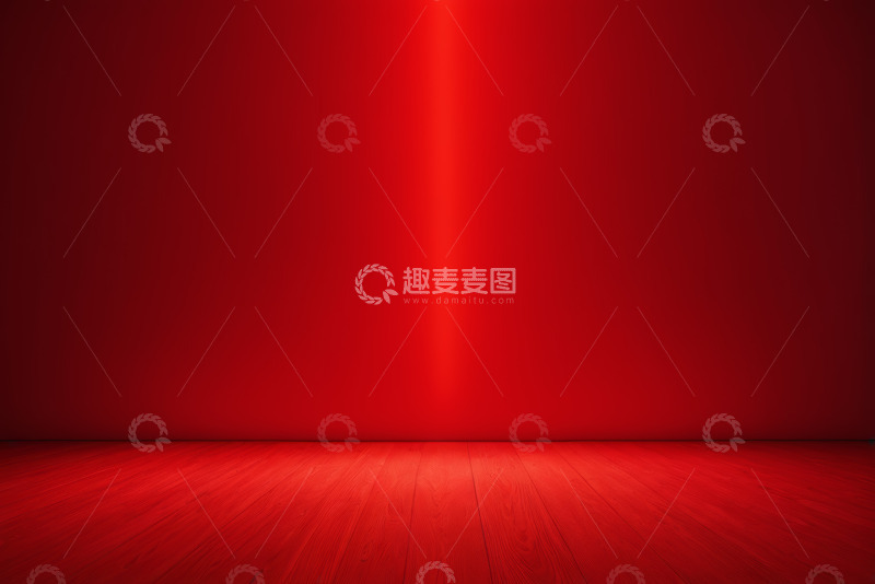 高清大图下载【趣麦麦图】红色背景舞台场景