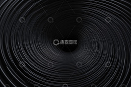 黑色抽象漩涡背景画面