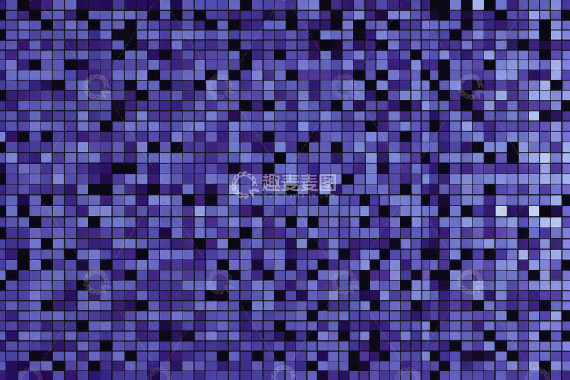 高清大图下载【趣麦麦图】紫色马赛克背景图案