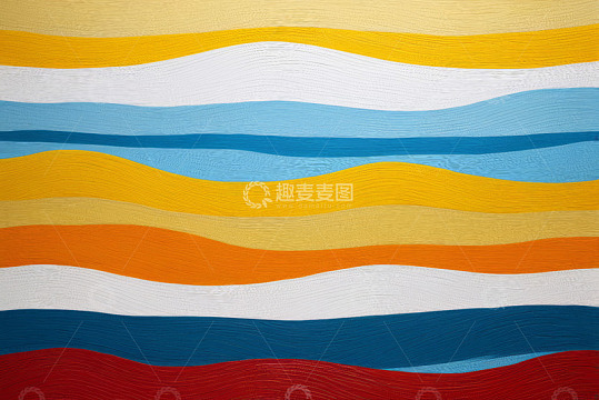彩色波浪纹理背景图案