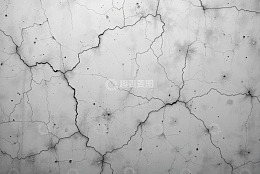 黑白裂纹墙面纹理素材
