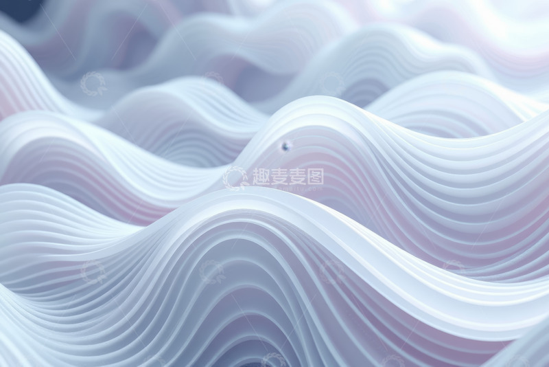 高清大图下载【趣麦麦图】抽象波浪图案设计素材