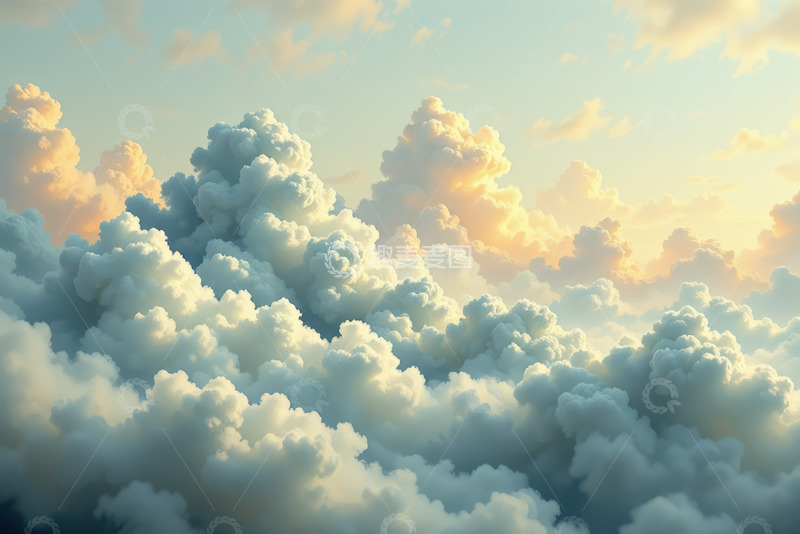 高清大图下载【趣麦麦图】梦幻云海天空风光