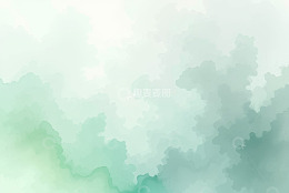 淡绿色水彩风格背景素材