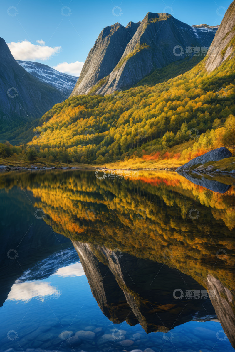 高清大图下载【趣麦麦图】挪威山水森林自然景观
