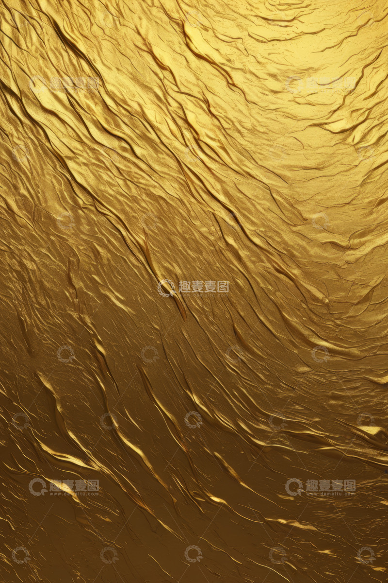 高清大图下载【趣麦麦图】金色纹理背景特写