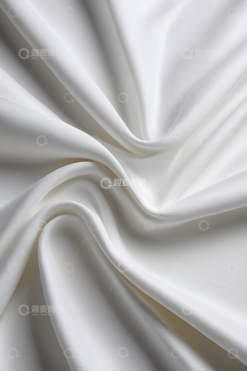 高清大图下载【趣麦麦图】白色织物纹理特写