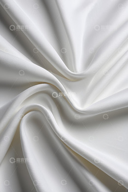 白色织物纹理特写