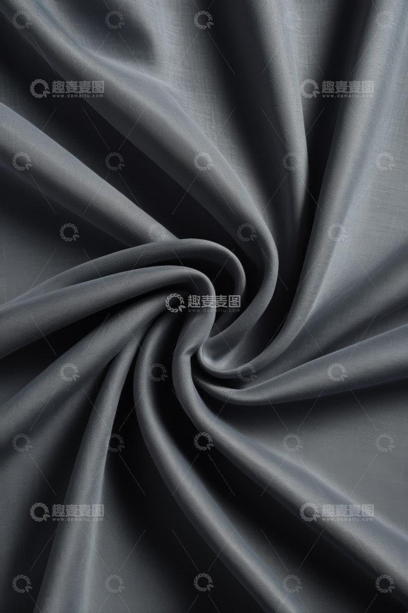 高清大图下载【趣麦麦图】灰色织物纹理特写