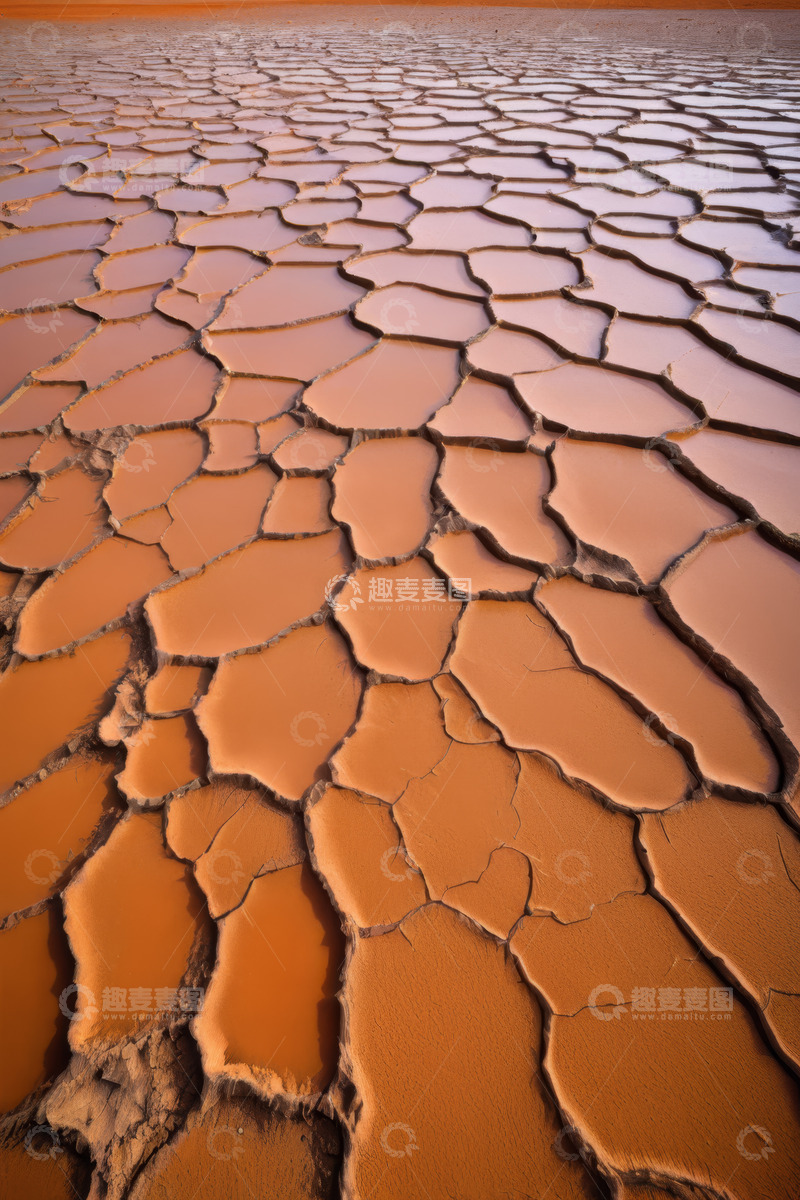 高清大图下载【趣麦麦图】干裂土地纹理自然景观