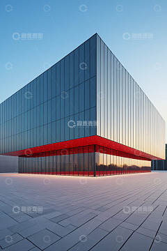 现代玻璃建筑外观