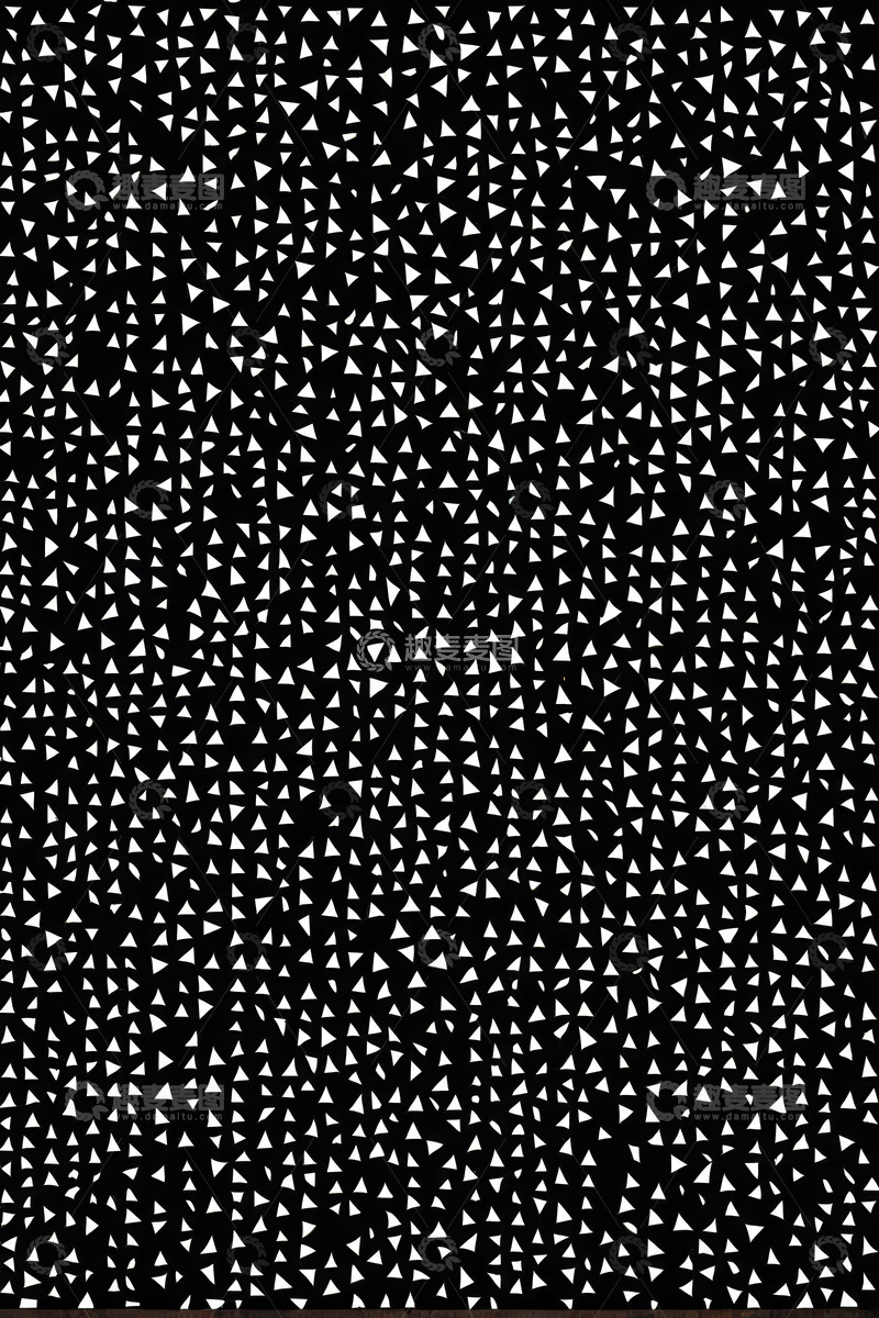 高清大图下载【趣麦麦图】黑白三角形图案背景素材