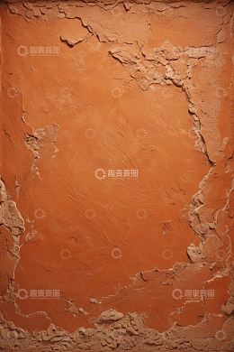 橙红色纹理墙面背景