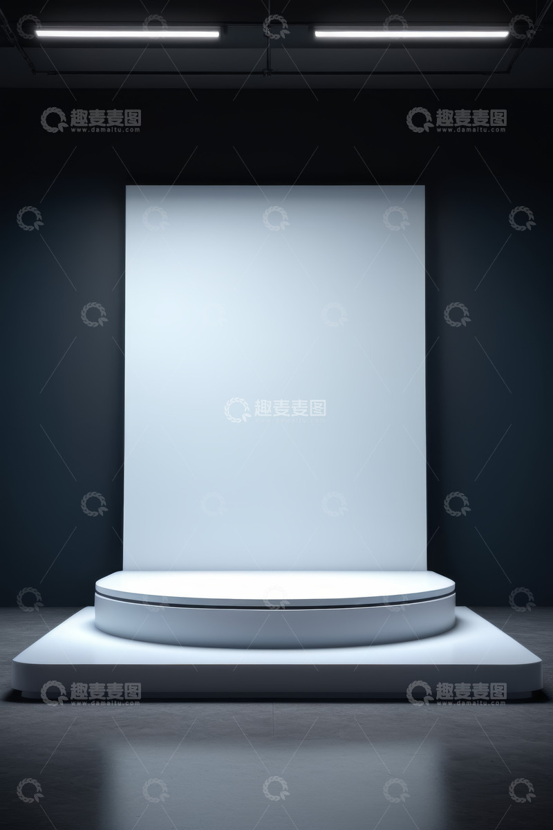 高清大图下载【趣麦麦图】现代简约风格展示舞台