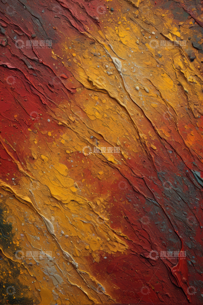 高清大图下载【趣麦麦图】多彩油漆纹理艺术背景