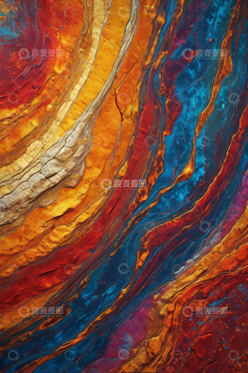 高清大图下载【趣麦麦图】多彩纹理艺术背景素材