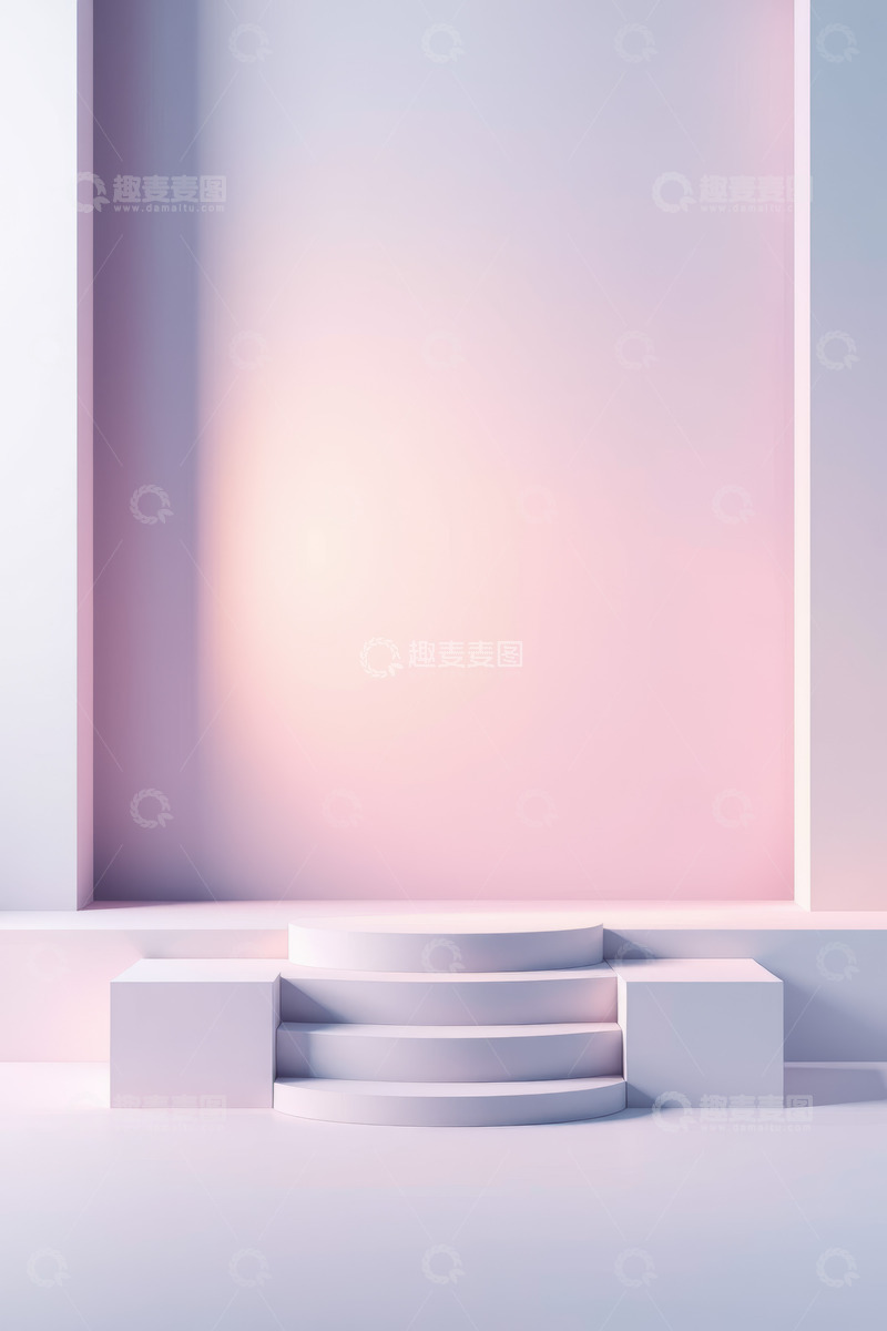 高清大图下载【趣麦麦图】现代简约风格产品展示台