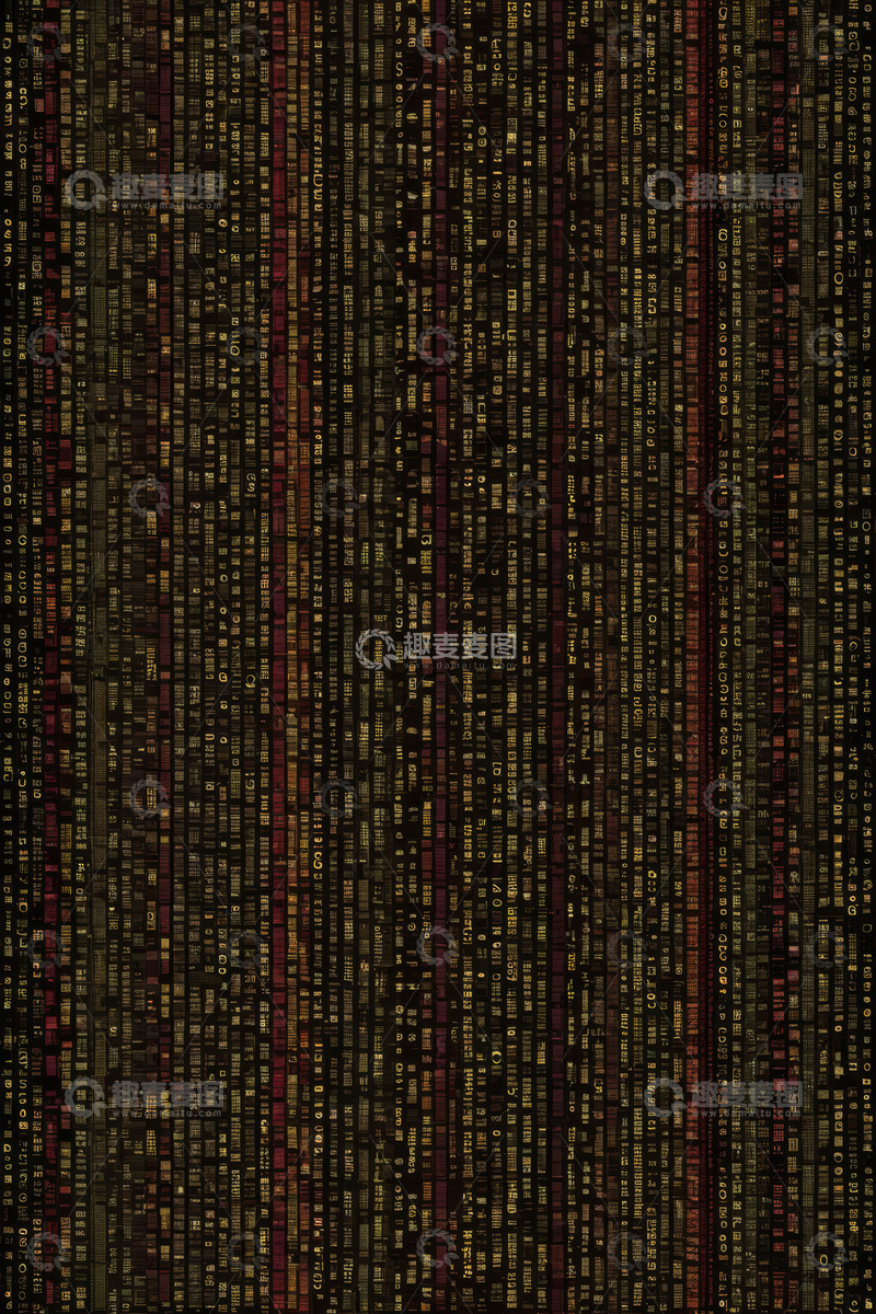 高清大图下载【趣麦麦图】抽象数字背景纹理素材