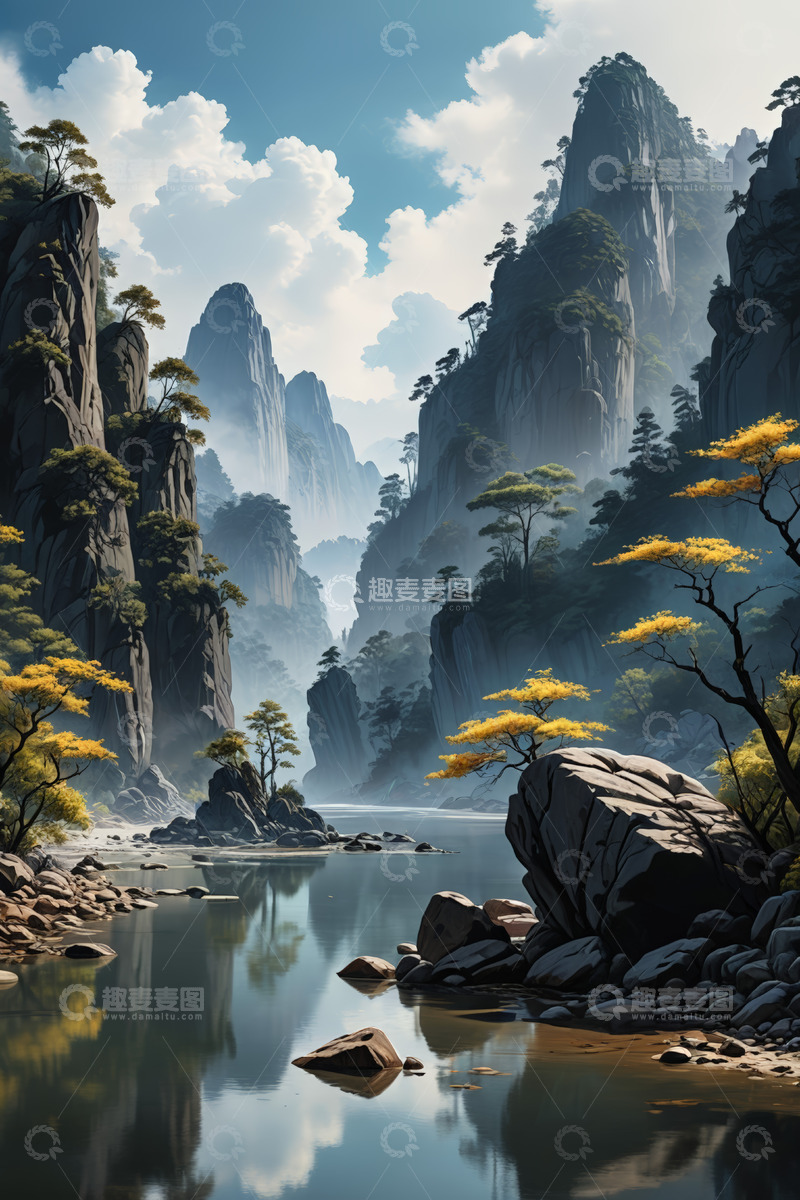 高清大图下载【趣麦麦图】山水自然风光图景