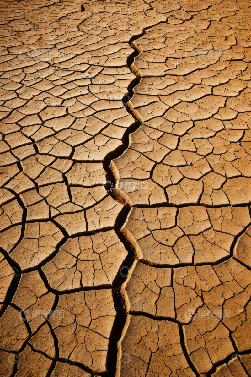 高清大图下载【趣麦麦图】干裂的大地地面景象