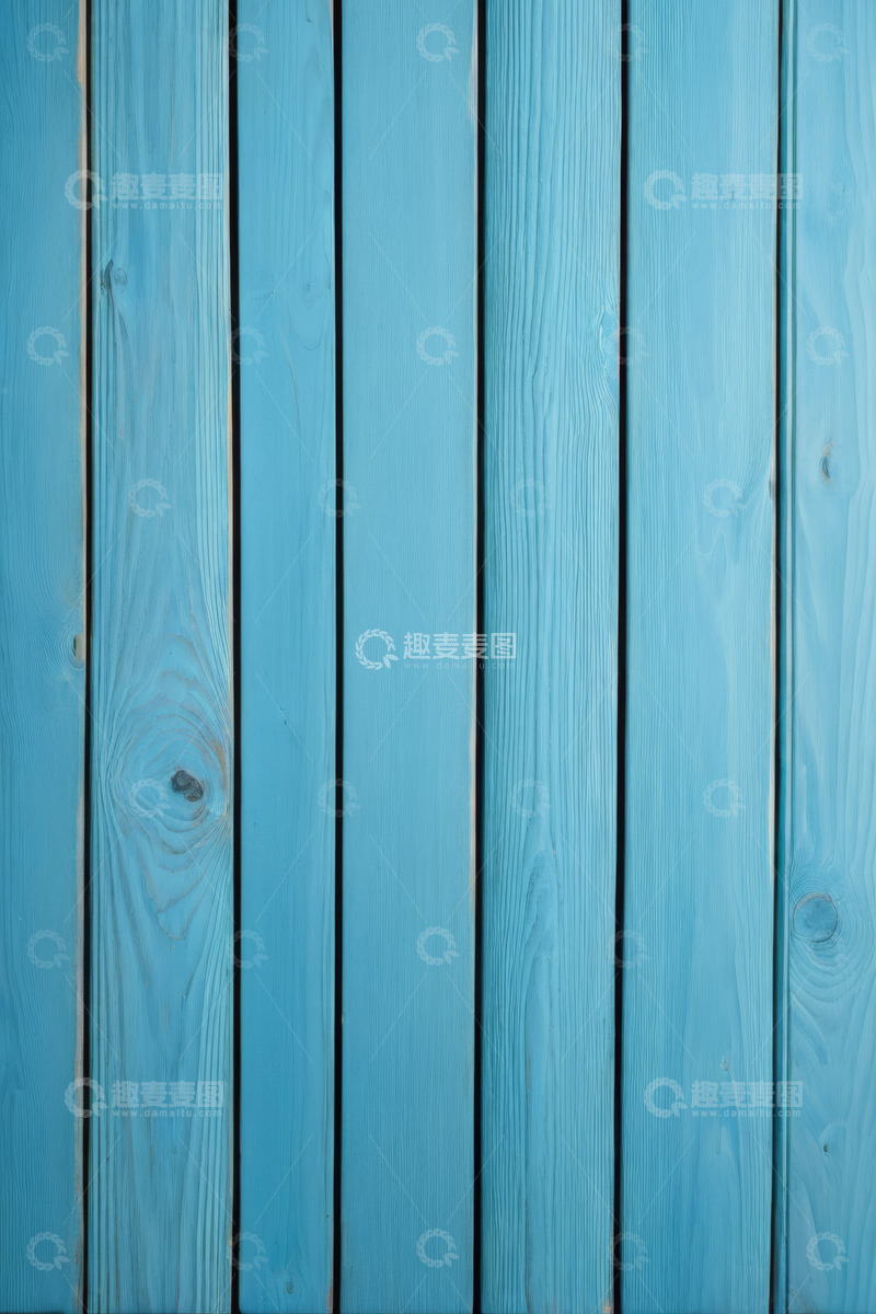 高清大图下载【趣麦麦图】蓝色木板纹理背景素材